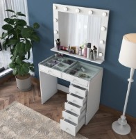 Măsuţă de toaletă Trendy BJ117 2788 White 90x151.6x44.5cm GTR001480