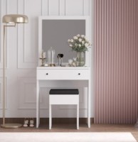 Туалетный столик Trendy Felix White 139x65x35cm GTR005865 фото №3 — интернет-магазин Desire.md