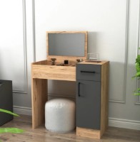 Măsuţă de toaletă Trendy Inci Pine Atlantic/Anthracit 109x77x37cm GTR005869