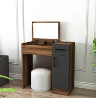 Туалетный столик Trendy Inci Walnut/Anthracit 109x77x37cm GTR005870