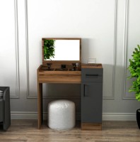 Туалетный столик Trendy Inci Walnut/Anthracit 109x77x37cm GTR005870 фото №2 — интернет-магазин Desire.md