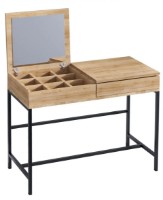 Măsuţă de toaletă Trendy Linda Oak/Black 100x45x75cm GTR001444 imaginea #5 — magazin online Desire.md