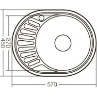 Chiuvetă de bucătărie Mixxus Z5745-06-160E Satin imaginea #2 — magazin online Desire.md