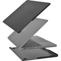 Husă pentru laptop WiWU 16.2 MacBook Pro 2021 Leather Shield Case Black imaginea #2 — magazin online Desire.md