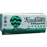 Hârtie pentru dispenser Кохавинка Everyday Green 200pcs