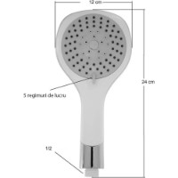 Лейка для душа Zegor WKY6009 фото №2 — интернет-магазин Desire.md