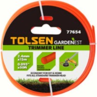 Леска для триммера Tolsen 77654 фото №2 — интернет-магазин Desire.md