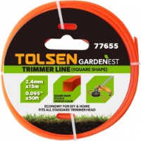 Леска для триммера Tolsen 77655 фото №2 — интернет-магазин Desire.md