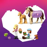 Set de construcție Lego Friends: Horse & Baby Foal Trailer (42695) imaginea #10 — magazin online Desire.md