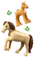 Set de construcție Lego Friends: Horse & Baby Foal Trailer (42695) imaginea #9 — magazin online Desire.md