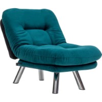 Кресло Trendy Solo Petrol 85x78x70cm GTR002962 фото №3 — интернет-магазин Desire.md