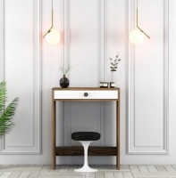 Măsuţă de toaletă Trendy Lizbon Walnut/White 84.7x70x40cm GTR001449