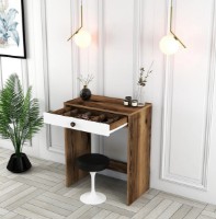 Măsuţă de toaletă Trendy Lizbon Walnut/White 84.7x70x40cm GTR001449 imaginea #2 — magazin online Desire.md