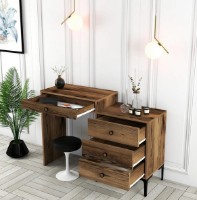 Măsuţă de toaletă Trendy Lizbon 553 Walnut 124x84x40cm GTR001462 imaginea #3 — magazin online Desire.md