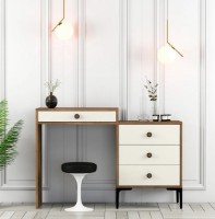 Туалетный столик Trendy Lizbon 554 Walnut/Cream 124x84x40cm GTR001463