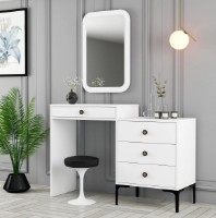 Туалетный столик Trendy Lizbon 549 White 124x84x40cm GTR001669 фото №2 — интернет-магазин Desire.md