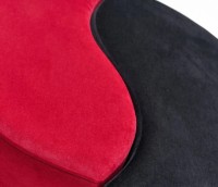 Fotoliu moale Trendy Alis Red/Black 80x80x40cm GTR002937 imaginea #3 — magazin online Desire.md