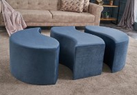 Fotoliu moale Trendy Alya Blue 120x80x40cm GTR002941 imaginea #2 — magazin online Desire.md