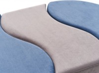 Fotoliu moale Trendy Alya Blue/Mink 120x80x40cm GTR002942 imaginea #3 — magazin online Desire.md