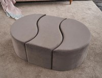 Fotoliu moale Trendy Alya Mink 120x80x40cm GTR002944