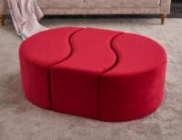 Fotoliu moale Trendy Alya Red 120x80x40cm GTR002946