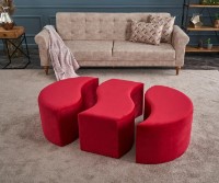 Fotoliu moale Trendy Alya Red 120x80x40cm GTR002946 imaginea #3 — magazin online Desire.md