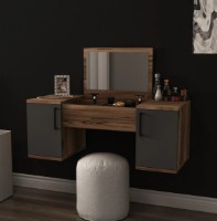 Măsuţă de toaletă Trendy Mercan Walnut/Anthracit 100x74x35cm GTR005868 imaginea #2 — magazin online Desire.md