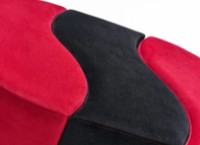 Fotoliu moale Trendy Alya Red/Black 120x80x40cm GTR002947 imaginea #5 — magazin online Desire.md