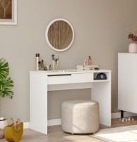 Măsuţă de toaletă Trendy ON18-W White 100x75x44.5cm GTR001466 imaginea #4 — magazin online Desire.md