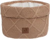 Coș depozitare Jollein Check Knit Biscuit (580-001-68039)