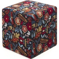 Fotoliu moale Trendy Dalbudak Red/Black/Blue/Yellow 40x40x40cm GTR002879