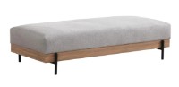 Bancheta Trendy Eti Oak/Grey 68x158x38cm GTR002916