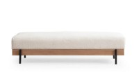 Bancheta Trendy Eti Oak/White 68x158x38cm GTR002917 imaginea #2 — magazin online Desire.md