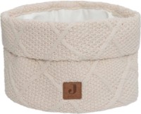 Coș depozitare Jollein Check Knit Oatmeal (580-001-68038)