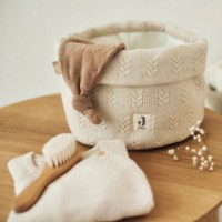 Coș depozitare Jollein Grain Knit Oatmeal (580-001-67047)9 imaginea #3 — magazin online Desire.md