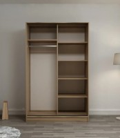 Dulap cu uşi glisante Trendy Kale 2314 Oak/White 120x190x60cm GTR004960 imaginea #2 — magazin online Desire.md