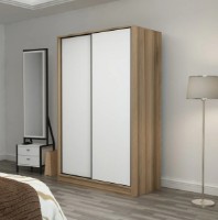 Dulap cu uşi glisante Trendy Kale 2314 Oak/White 120x190x60cm GTR004960 imaginea #3 — magazin online Desire.md