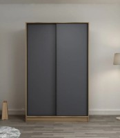 Dulap cu uşi glisante Trendy Kale 2316 Oak/Anthracit 120x190x60cm GTR004789 imaginea #1 — magazin online Desire.md