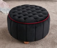 Fotoliu moale Trendy Jasmin Black 65x65x42cm GTR002948