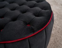 Fotoliu moale Trendy Jasmin Black 65x65x42cm GTR002948 imaginea #3 — magazin online Desire.md