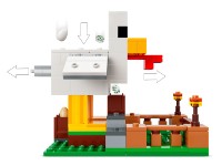 Set de construcție Lego Minecraft: Chicken Farm (21585) imaginea #2 — magazin online Desire.md
