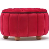 Fotoliu moale Trendy Jasmin Red 65x65x42cm GTR002949 imaginea #5 — magazin online Desire.md