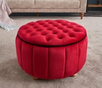 Fotoliu moale Trendy Jasmin Red 65x65x42cm GTR002949
