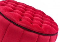 Fotoliu moale Trendy Jasmin Red 65x65x42cm GTR002949 imaginea #3 — magazin online Desire.md