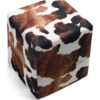 Fotoliu moale Trendy Laptos Brown/White 40x40x40cm GTR002874