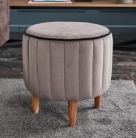 Fotoliu moale Trendy Lindy Grey 40x40x40cm GTR002928