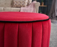 Fotoliu moale Trendy Lindy Red 40x40x40cm GTR002929 imaginea #3 — magazin online Desire.md