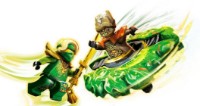 Set de construcție Lego Ninjago: Lloyd vs earth Monster Spinner (71850) imaginea #2 — magazin online Desire.md