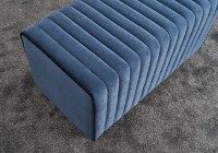 Bancheta Trendy Mabel Blue 80x40x40cm GTR002931 imaginea #3 — magazin online Desire.md