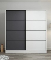 Шкаф-купе Trendy Kale 3970 White/Anthracit 180x210x60cm GTR004361